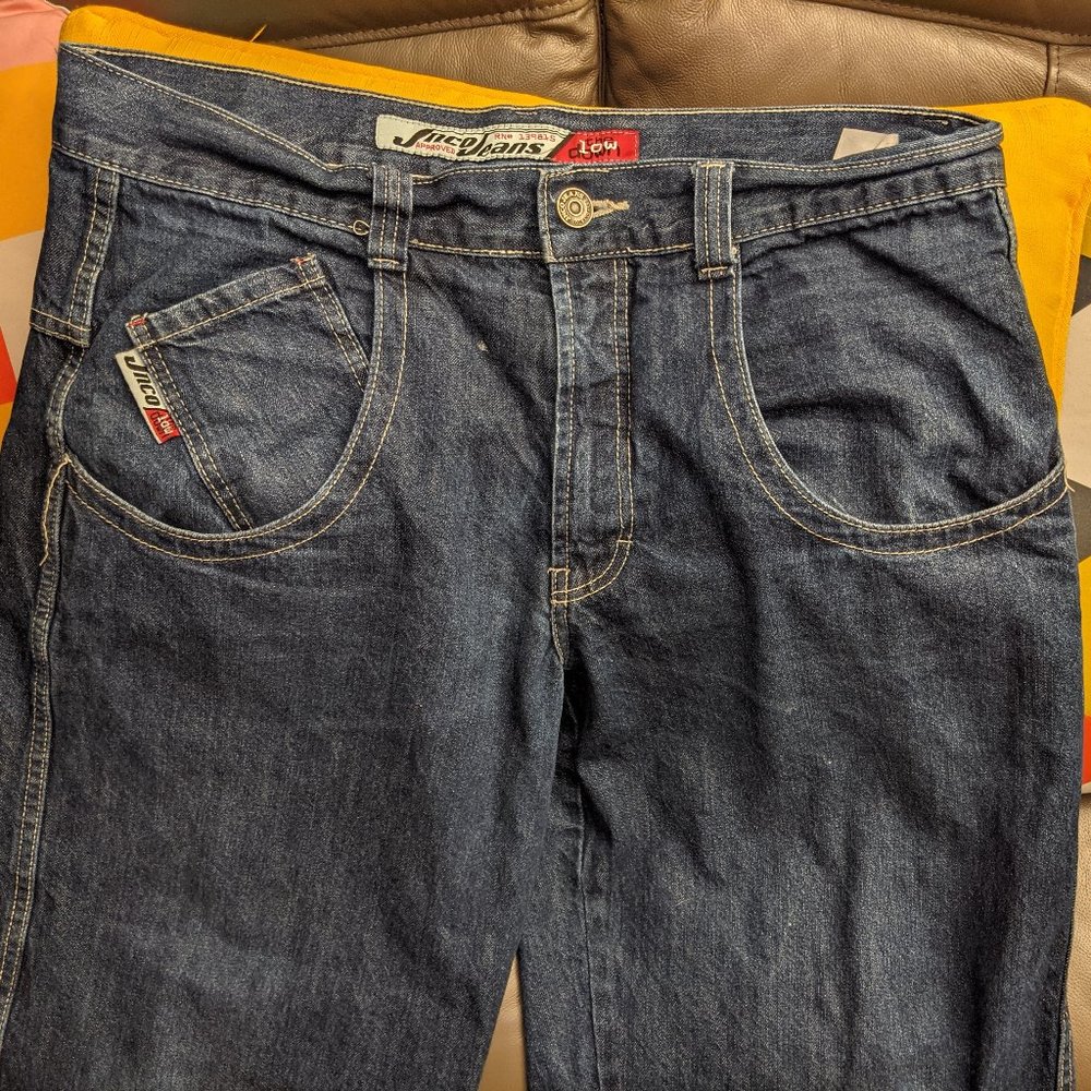 Jnco wide leg jeans retro rare  36“ waist 32 Inseam